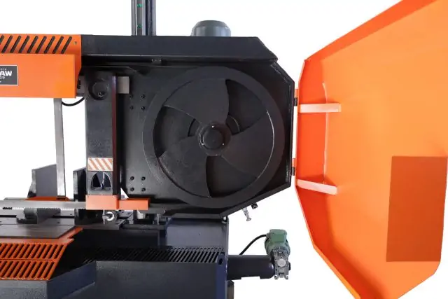 Напівавтоматична двоколонна стрічкова пила DISPA MAKINA D-Y 550 18