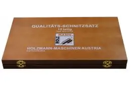 Комплект инструментов для резьбы по дереву 12 шт Holzmann SCH12TLG 3