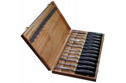 Комплект інструментів для різьблення по дереву, 12 шт. Holzmann SCH12TLG