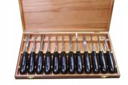 Комплект инструментов для резьбы по дереву 12 шт Holzmann SCH12TLG 12