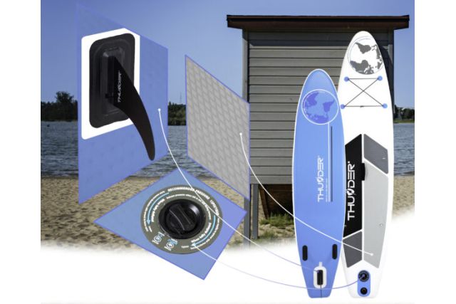 SUP-дошка THUNDER PLANET-BLUE 320