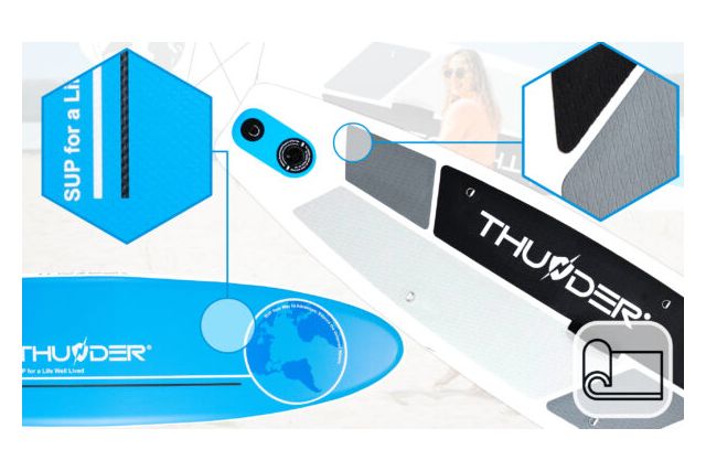 SUP-дошка THUNDER PLANET-BLUE 320