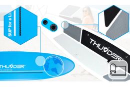 SUP-дошка THUNDER PLANET-BLUE 320