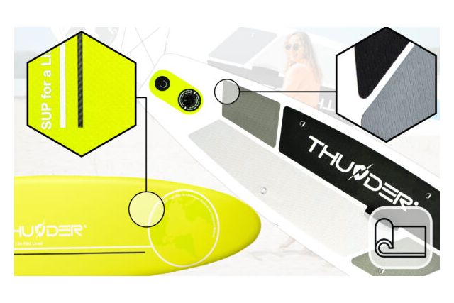SUP-доска THUNDER PLANET-LIME 320