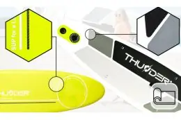 SUP-доска THUNDER PLANET-LIME 320 6