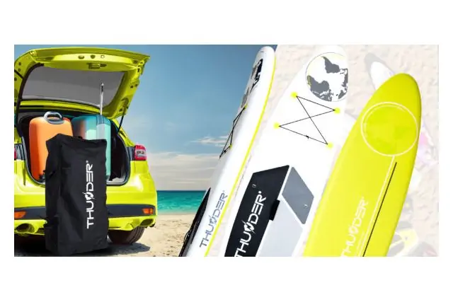 SUP-доска THUNDER PLANET-LIME 320 7