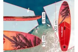 SUP-дошка THUNDER ISLE 320 3