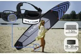 SUP-дошка THUNDER STEEL BLUE 365 6