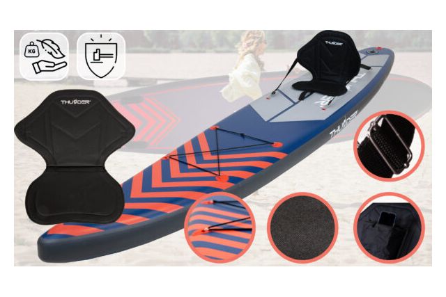 SUP-дошка THUNDER STEEL RED 365