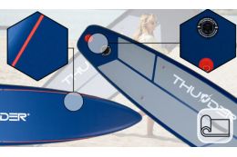 SUP-доска THUNDER STEEL RED 365