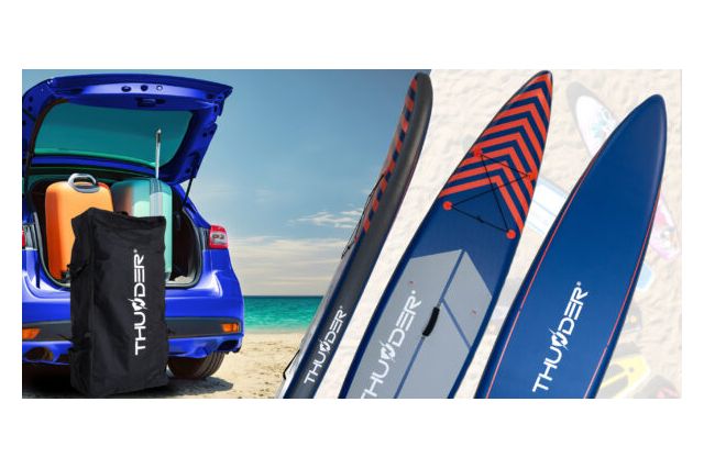 SUP-дошка THUNDER STEEL RED 365