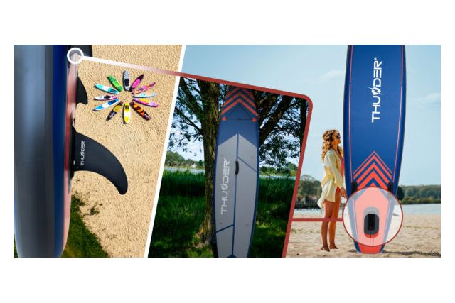 SUP-доска THUNDER STEEL RED 365