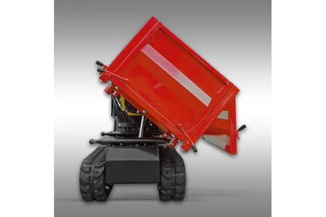 Думпер гусеничный, мини самосвал Jansen RD-1000 2