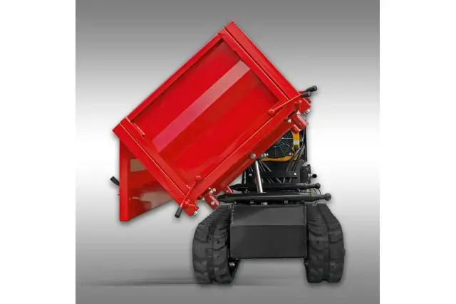 Думпер гусеничный, мини самосвал Jansen RD-1000 4