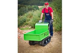 Думпер гусеничный, мини самосвал Zipper ZI-MD300