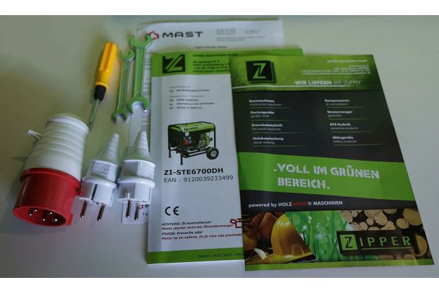 Дизельний генератор Zipper ZI-STE7500DSH +...