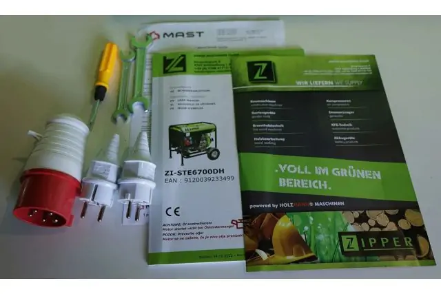 Дизельный генератор Zipper ZI-STE7500DSH + металлическая канистра 20 л 10