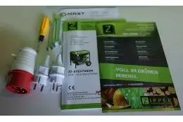 Дизельный генератор Zipper ZI-STE7500DSH + металлическая канистра 20 л 10