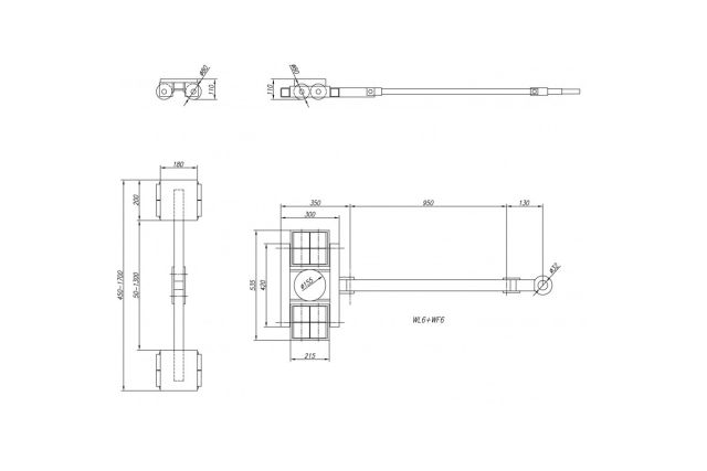 Транспортний набір WL6 + WF6