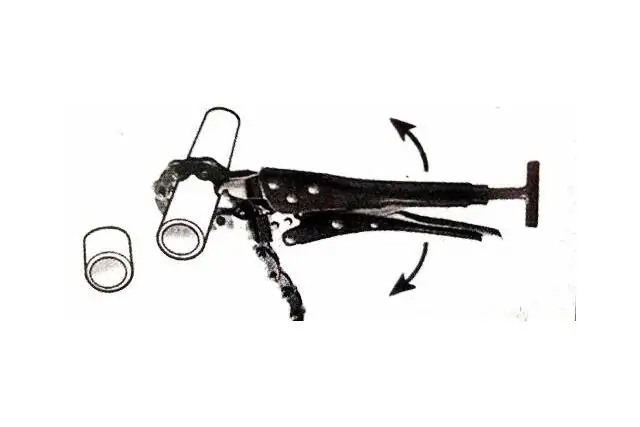 Цепной труборез Bass Polska BP-3653 2