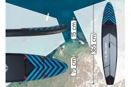 SUP-доска THUNDER STEEL BLUE 365 4