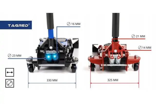 Двухпоршневой низкопрофильный домкрат TAGRED TA288 4 т 8