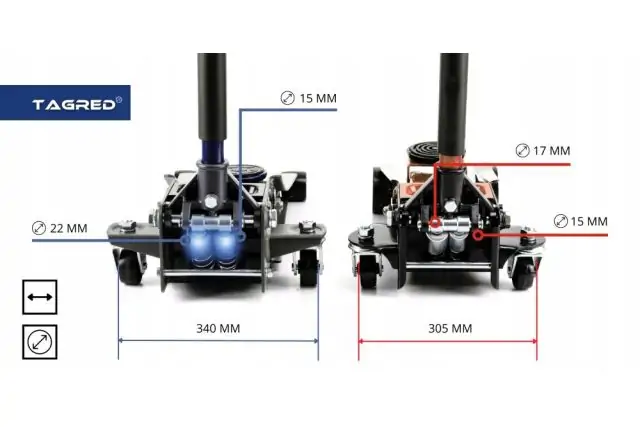 Двопоршневий низькопрофільний домкрат TAGRED TA287 14