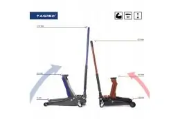 Двопоршневий низькопрофільний домкрат TAGRED TA287 12