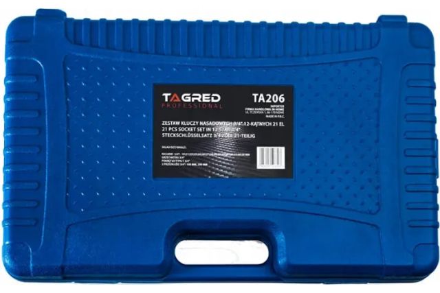 Набір торцевих ключів TAGRED TA206