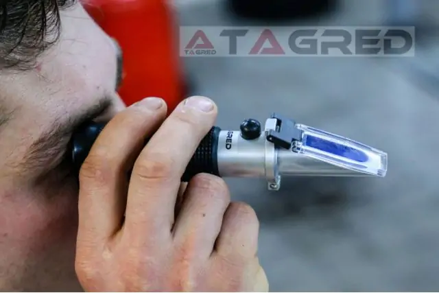 Рефрактометр для вимірювання експлуатаційних рідин авто TAGRED TA1390 8