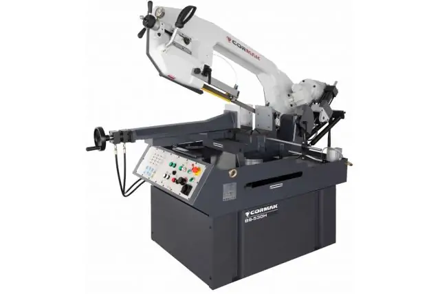 Полуавтоматическая ленточная пилка CORMAK BS530H 2