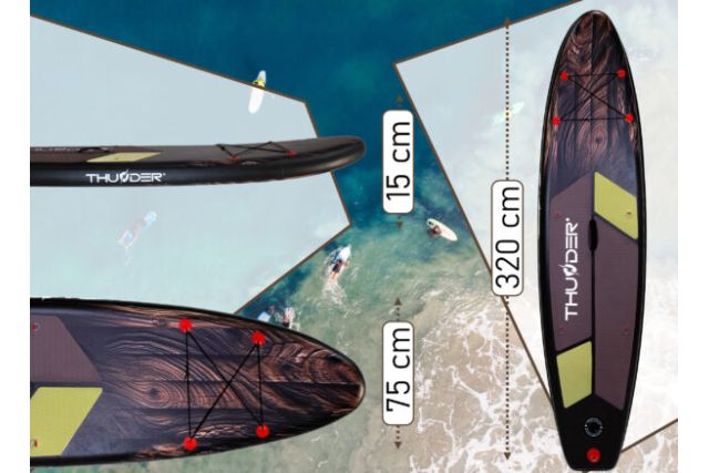 SUP-доска THUNDER WOOD 320