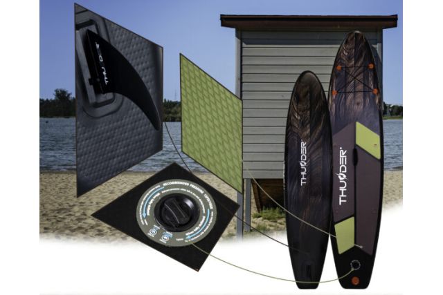 SUP-дошка THUNDER WOOD 320