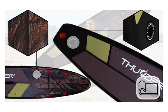 SUP-дошка THUNDER WOOD 320