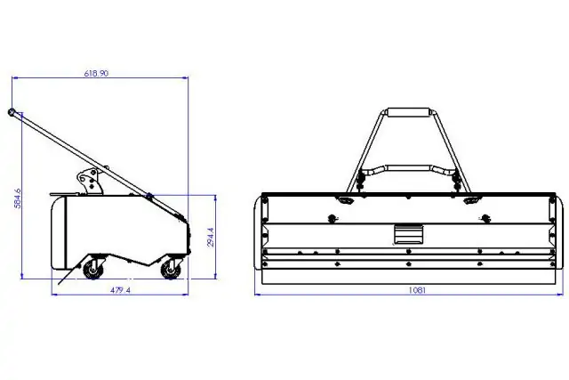 Подметальная машина ZIPPER ZI-KM1000 11