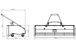Подметальная машина ZIPPER ZI-KM1000 11