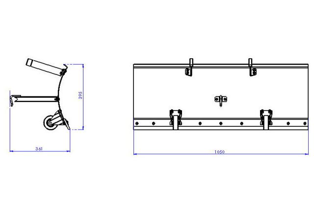 Подметальная машина ZIPPER ZI-KM1000