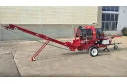 Полуавтоматическая машина для резки и раскола дров Brugger SA38 2