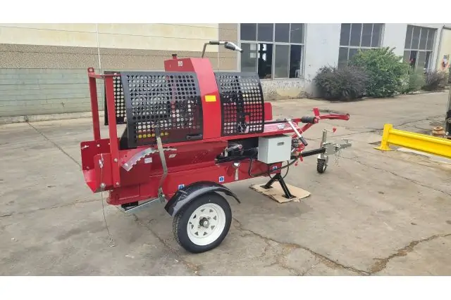 Полуавтоматическая машина для резки и раскола дров Brugger SA38 3