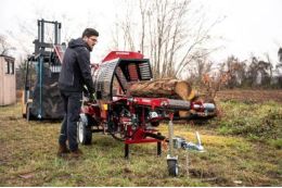 Напівавтоматична машина для різання і розколу дров Brugger SA48 Pro