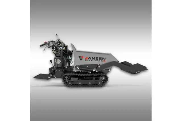  Думпер гусеничный, мини самосвал Jansen RD-300S 4