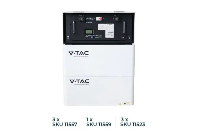 Акумуляторна батарея V-TAC 9.6kWh 48V 200Ah 4
