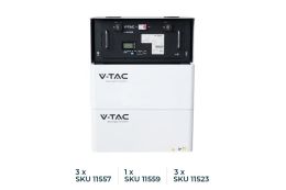 Акумуляторна батарея V-TAC 9.6kWh 48V 200Ah