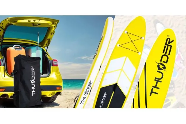 SUP-доска THUNDER COAST YELLOW 320 5