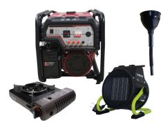 Бензиновий генератор EF Power YH6500S-IV + газова плитка...