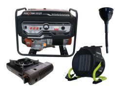 Бензиновий генератор EF Power RD6500S + газова плитка...