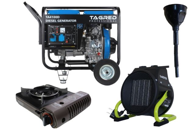 Дизельний генератор TAGRED TA4100D + газова...