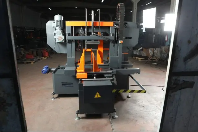 Автоматическая двухколонная ленточная пилка DISPA MAKINA D-SP 550 8