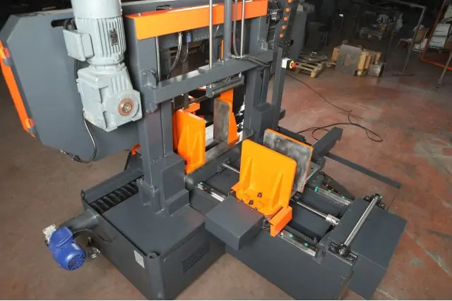 Автоматическая двухколонная ленточная пилка DISPA MAKINA D-SP 350 9