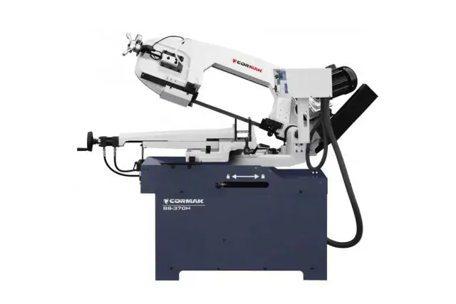 Напівавтоматична стрічкова пила CORMAK BS370H 2